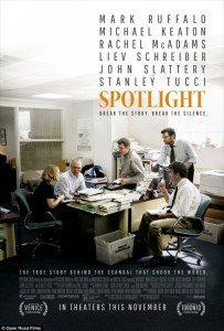 Spotlight movie poster