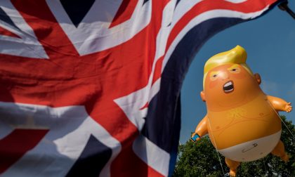 Trump baby balloon